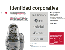 Tablet Screenshot of identidadcorporativa.filmac.com